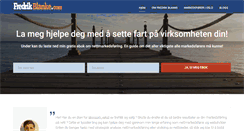 Desktop Screenshot of fredrikblanke.com